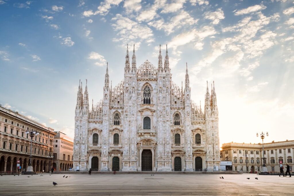 Milan is one of the most stylish cities to stay in Italy.