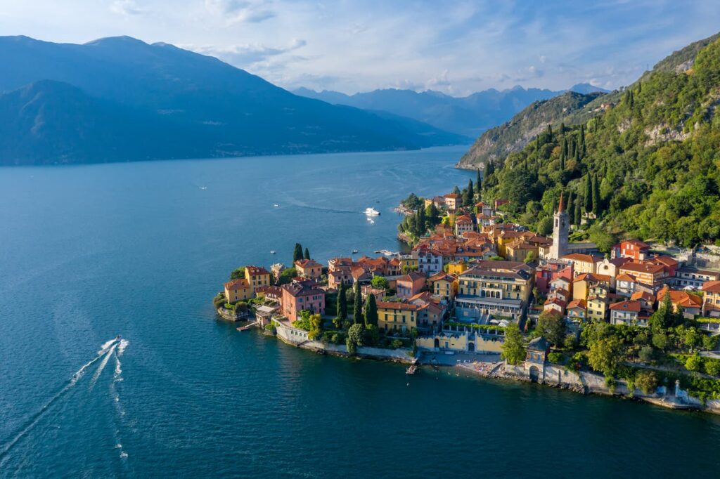 Lake Como is one of the best places to stay in Italy for outdoor lovers.