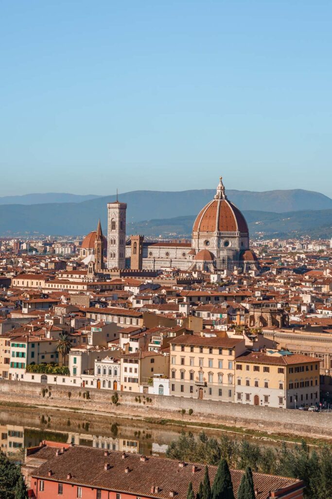 Piazzale Michelangelo is where to stay in Florence for couples.